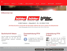 Tablet Screenshot of boehler.org